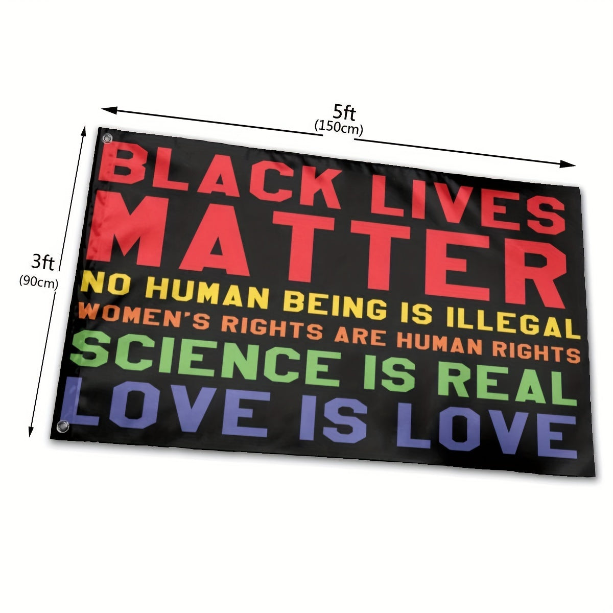 1pc, Black Lives Matter Black Activist Garden Flag Yard Sign Outdoor Decoration Banners, Black History Month Decor, African American Decor