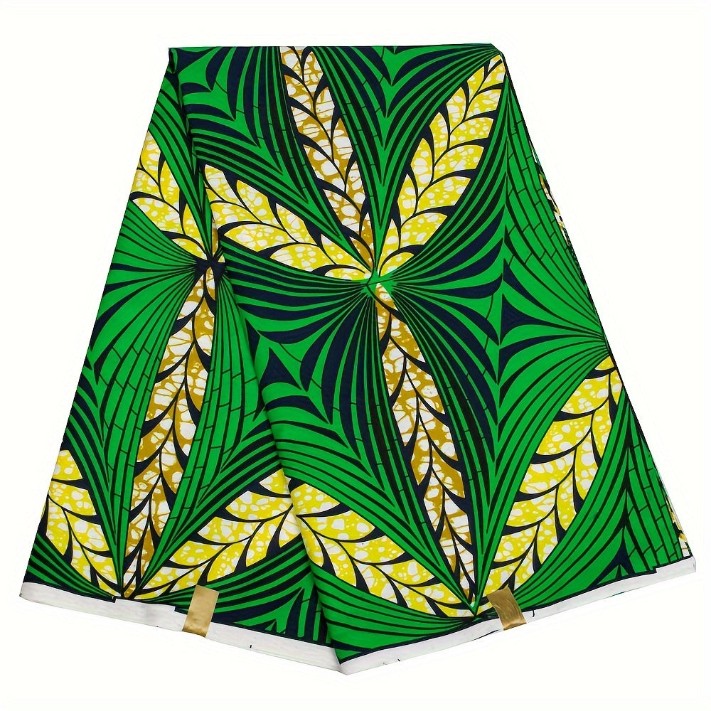 1pc African Fabric 3yard/6yard Printed Wax Cloth for Party Wedding Dresses and DIY Handicrafts