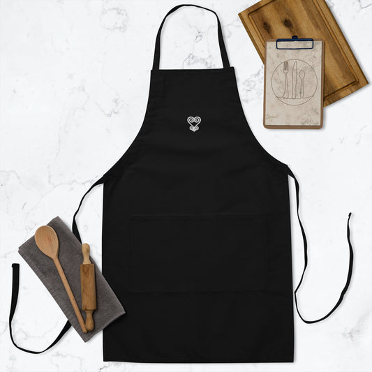 Adinkra Sankofa Embroidered Apron