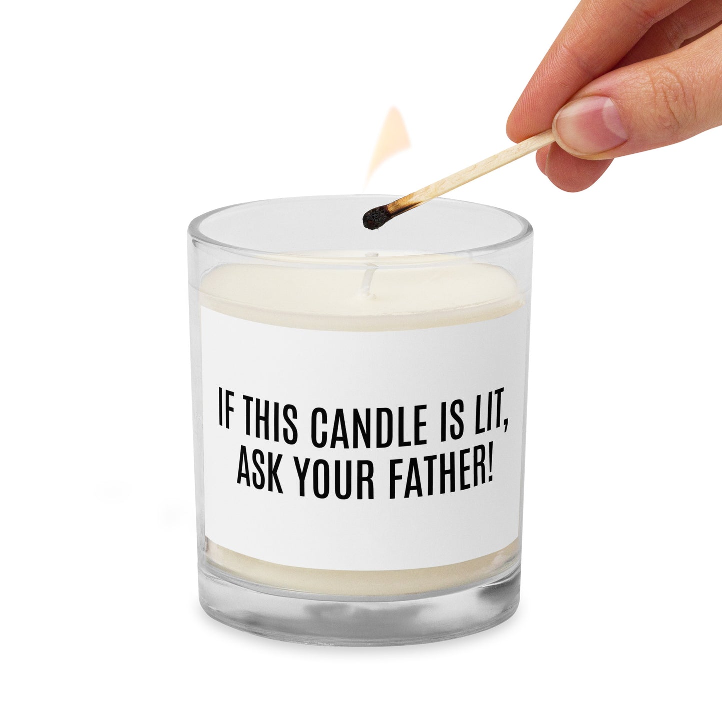 Mother's Glass jar soy wax candle