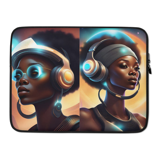 Afrofuturistic Laptop Sleeve