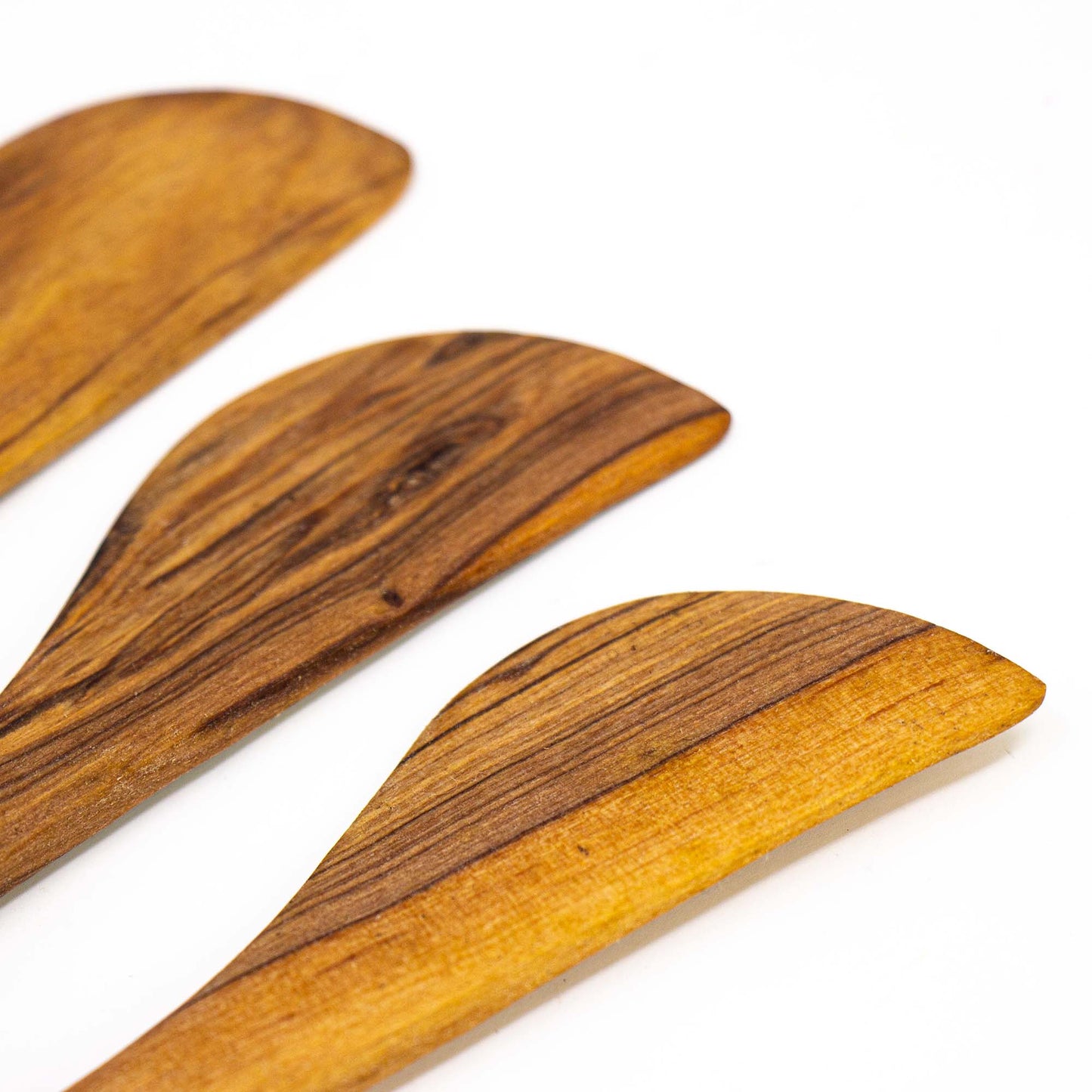 Simple Batik Olive Wood Spreader Set of 3