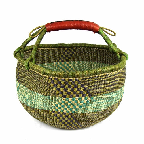 Bolga Market Basket, Large - Mixed Colors