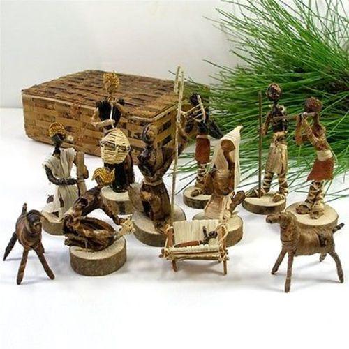 Banana Fiber Nativity Set - Esther Kariuki