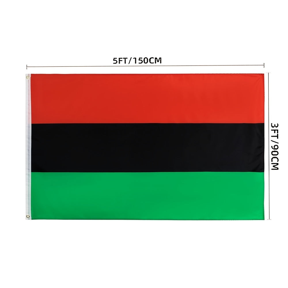 1pc, 3x5fts 90x150CM There Are Flags About Black Americans, Afro American, Afro, Afro African Outline, Outdoor Decor, Yard Decor, Garden Decor, Outside Decor